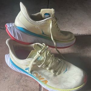 Hoka Carbon X Running Shoes.